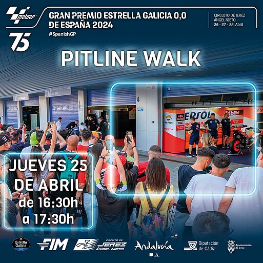 Pitlane Walk JUEVES Circuito de Jerez-Angel Nieto