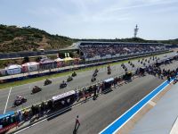 Tribuna meta/Principal<br/> Circuito Jerez