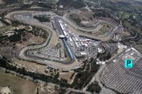 Parking motos <br/> Circuito de Jerez <br/> moto GP España
