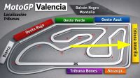 Tribuna AMARILLA<br />Circuito Cheste<br />MotoGP Valencia