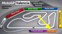 Tribuna NARANJA<br />Circuito Cheste<br />MotoGP Valencia