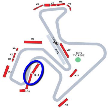 Entrada Tribuna 12+1 Moto GP Jerez