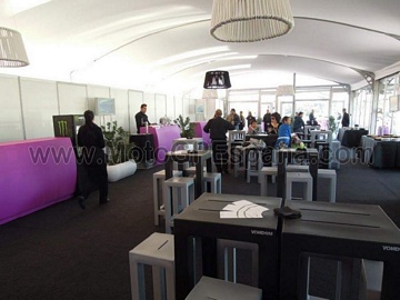 Terraza VIP <br /> GP Valencia motos