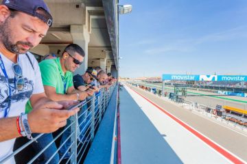 Palco VIP Motorland Aragon <br /> Gran Premio motos de Aragon en Alcañiz