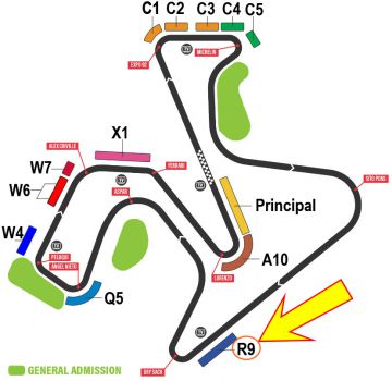 Entrada Tribuna R9 Moto GP Jerez