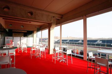 Palco VIP Motorland Aragon <br /> Gran Premio motos de Aragon en Alcañiz