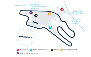 Gran Premio de Francia<br>Circuito de Le Mans