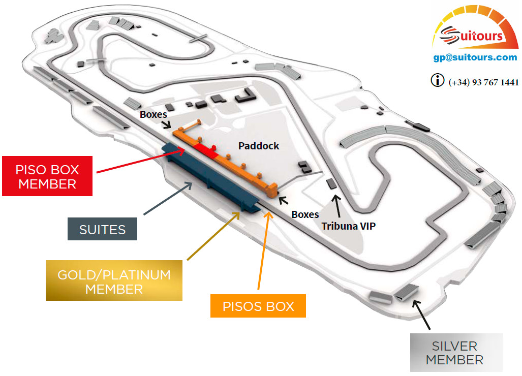 Espacios VIP del Circuit de Barcelona-Catalunya