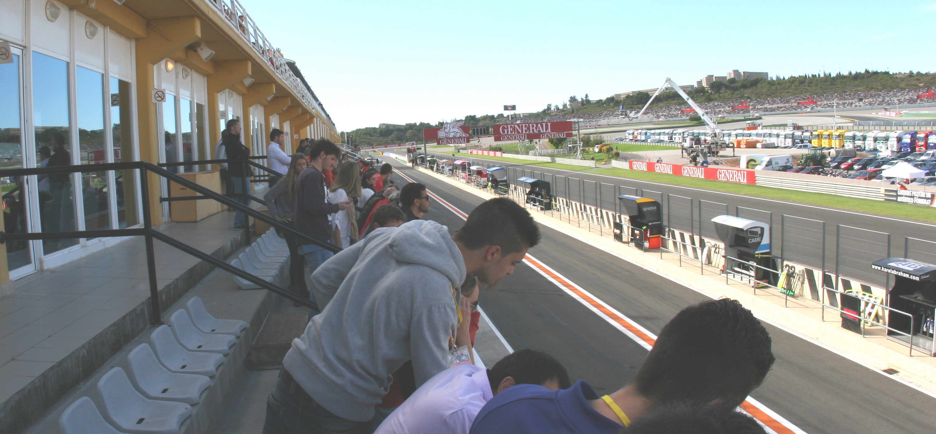 Vistas Palcos VIP Circuito Ricardo Tormo motogp Valencia