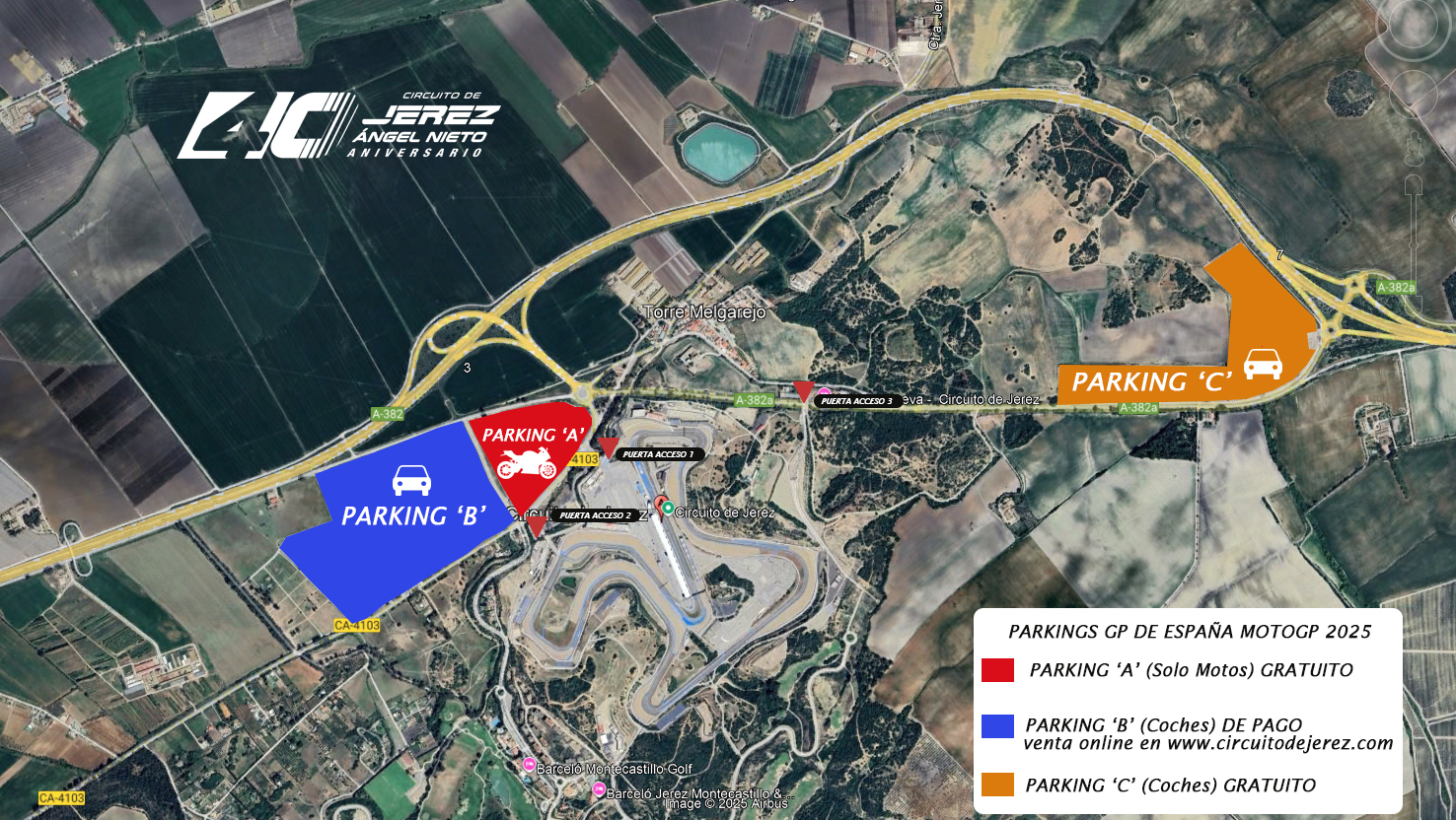 Parkings Circuito de Jerez-Angel Nieto
